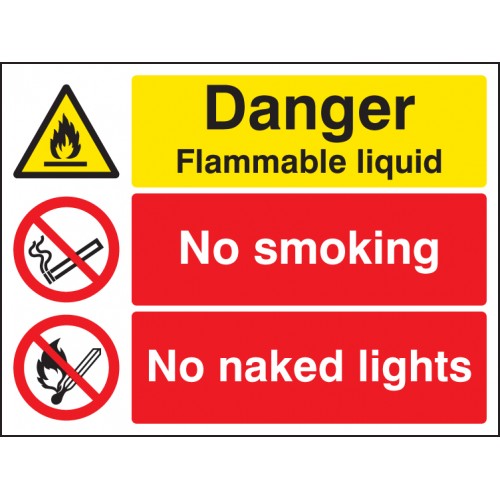 Flammable Substances Signs