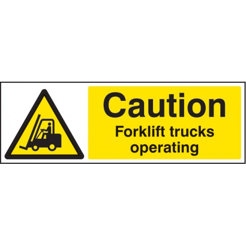 Forklift Truck Warning Signs