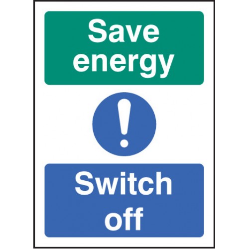 Energy Saving Signs