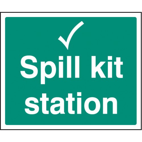 Spill Kit Station Signs