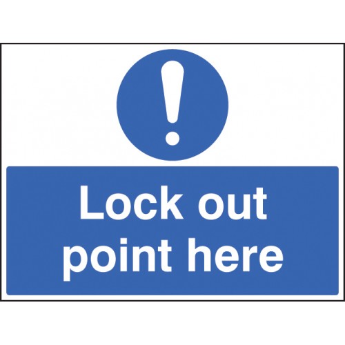 Lock Out Tag Out Signs