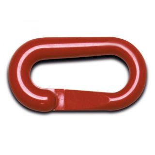 Mr. Chain 2 in. x 50 ft. Red Plastic Chain 50005-50
